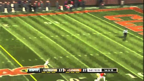 Clemson Vs Georgia Tech Football Highlights 2013 YouTube