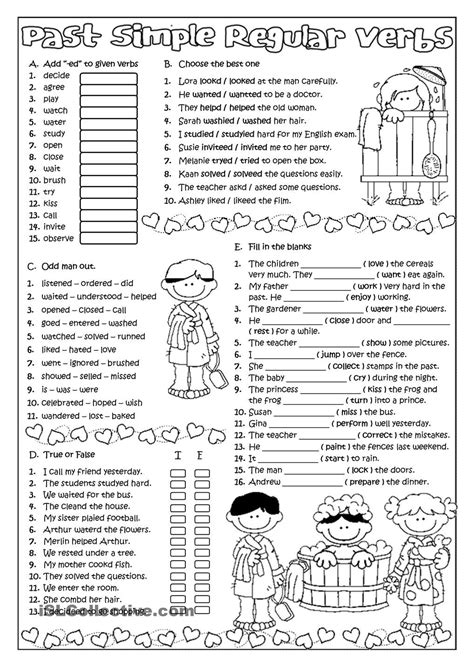 Exercícios De Inglês Simple Future Will Gabarito