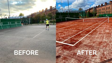 How to Do Old Tennis Court Resurfacing - TennisKit24