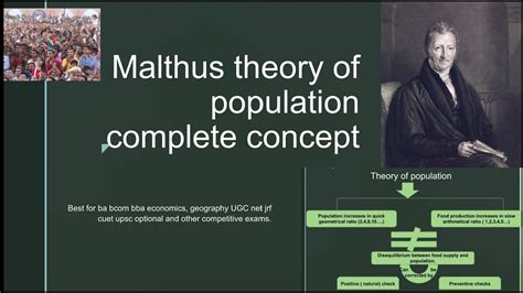 Malthus Theory Of Population Malthusian Catastrophe Positive And