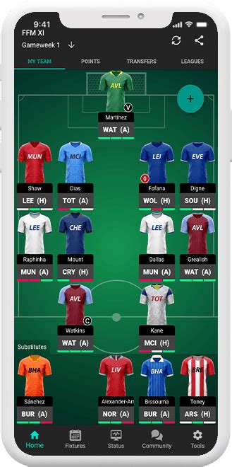 Fantasy Football Manager For Premier League Fpl