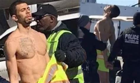 WATCH Naked Man Tries To Board A Plane Before Police Intervene