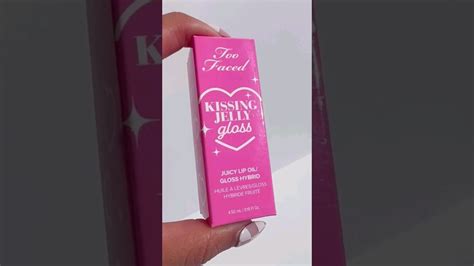 Too Faced Kissing Jelly Lip Gloss Toofaced Lipgloss Shorts YouTube