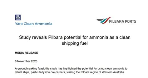 Yara Pilbara Ammonia Energy Central