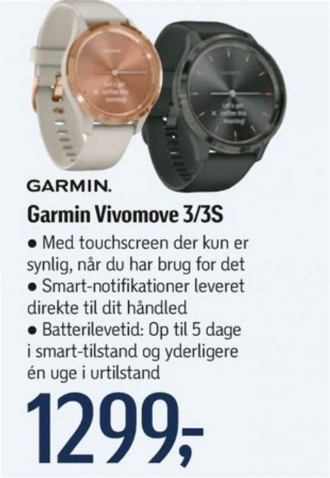 Garmin Smartwatch Føtex marts 2022 Alle Tilbudsavis