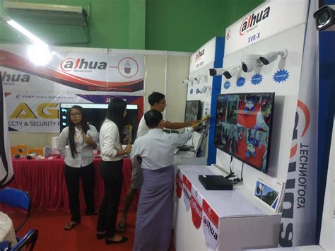 Myanmar CCTV Shop AGK News Events ICT Fair 3 5 2019