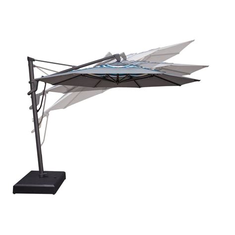 11 Akz Plus Cantilever Octagon Umbrella Akzp By Treasure Garden