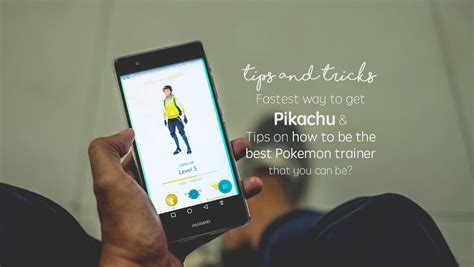 How to easily get Pikachu and Tips in playing Pokemon Go