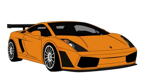 Free Lamborghini Gallardo Vector PSD - TitanUI