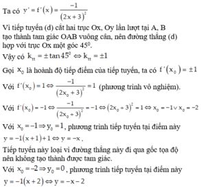 tiếp tuyến của đồ thị hàm số y dfrac x 2 x 1 tại giao điểm với