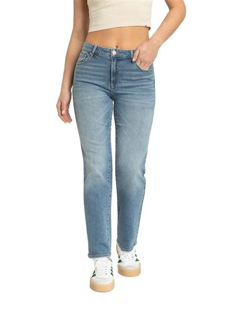 Jordache Women S High Rise Straight Jeans Sizes 2 22 Walmart