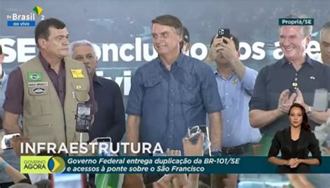 Em Sergipe Bolsonaro Ao Lado De Collor E Aliado Ao Centrão Diz Que