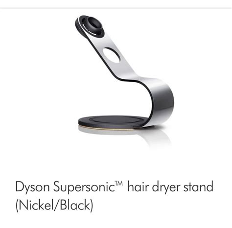 Dyson Supersonic Hair Dryer Stand (Nikel/Black), Beauty & Personal Care ...