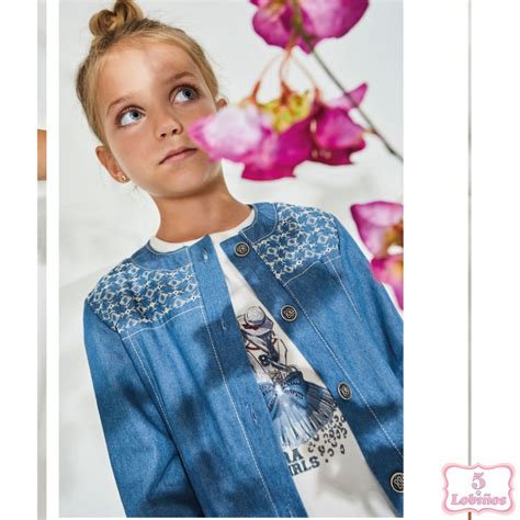 Chaqueta Ni A Denim Saky Nekenia Lobi Os Moda Infantil