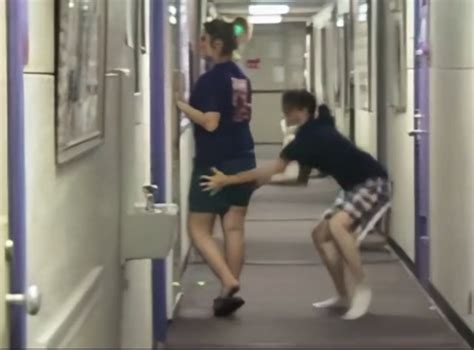 College Girl Pantsed Naked ThisVid