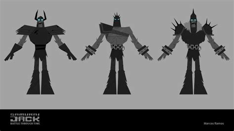 Artstation Samurai Jack Enemies Character Design Marcos Ramos