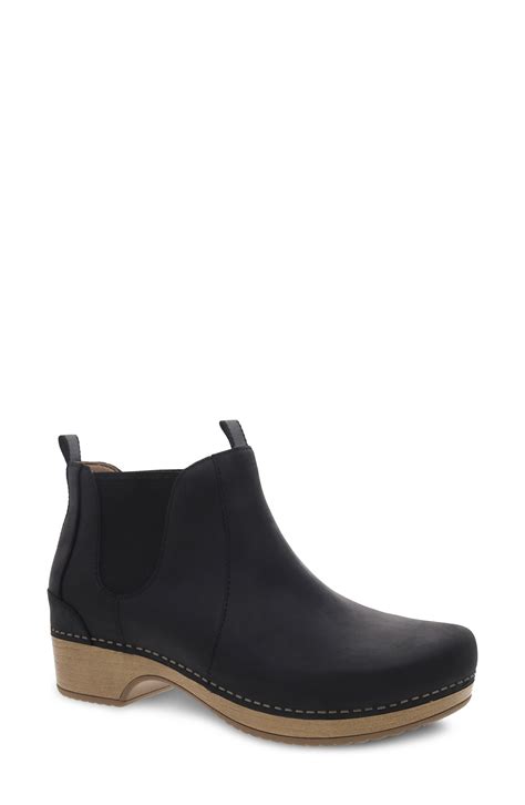 Dansko Becka Chelsea Boot In Black Lyst