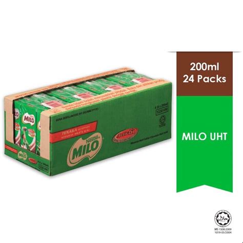 BENG KEEMilo Kotak 24pcs Nestle MILO Activ Go Chocolate Malt UHT