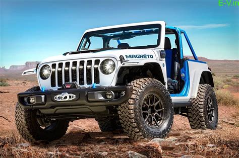 Jeep Wrangler Magneto EV unveiled - India's best electric vehicles news ...