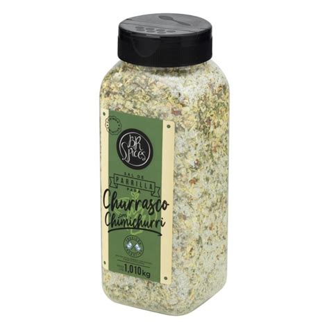 Sal De Parrilla Chimichurri Para Churrasco Br Spices Frasco Kg