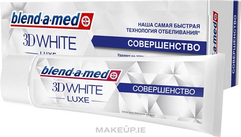 Blend A Med 3d White Luxe Toothpaste Perfection Makeupie