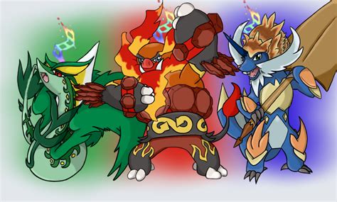 Pokemon Johto Starters Mega Evolutions