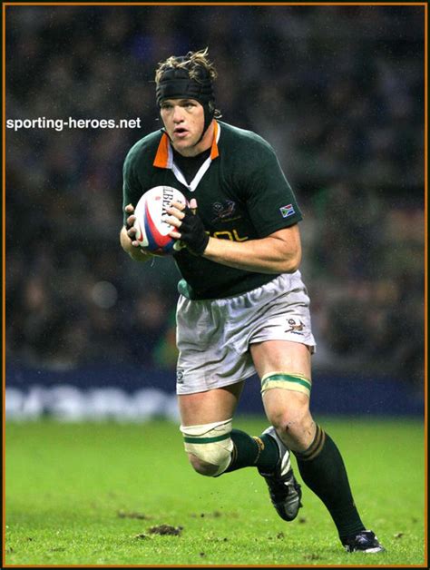 Joe VAN NIEKERK - International Rugby Union Caps for South Africa ...