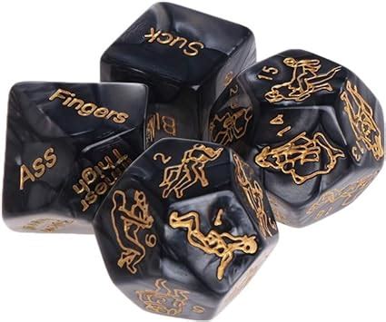 RONSHIN Sensuality For 4 PCS Fun Acrylic Dice Love Dice Sex Dice Erotic