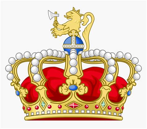 Tilted King Crown Clip Art