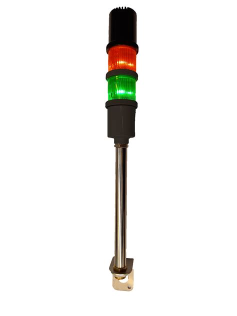 Rs Pro Red Green Buzzer Signal Tower Lights V Ac Dc Screw Mount