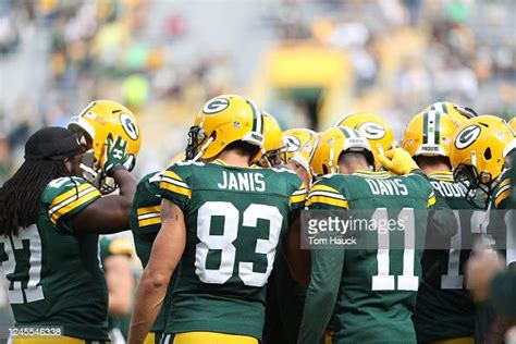 Green Bay Packers Wide Receiver Jeff Janis And Green Bay Packers Wide