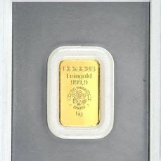 Grams Gold Heraeus Sealed With Certificate Catawiki