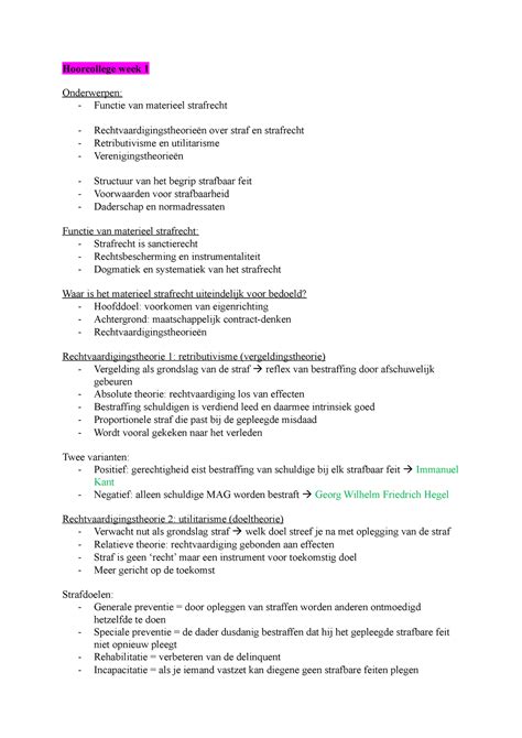 Msr Hc En Opdrachten Week Hoorcollege Week Onderwerpen Functie