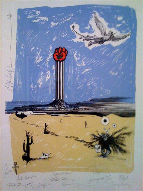 The Funeral Ralph Steadman Ralph Steadman Art Hunter S Thompson