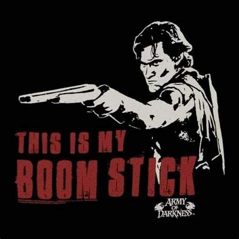 Army Of Darkness Ash This Is My Boomstick Horror Movie Art Horror