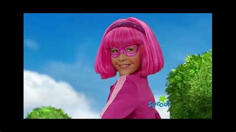 Lazy Town Bing Bang Doble Stephanie YouTube