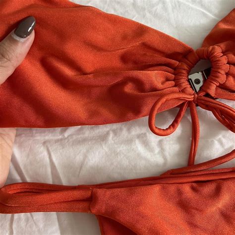 Glassons Orange Bikini Size Small Depop