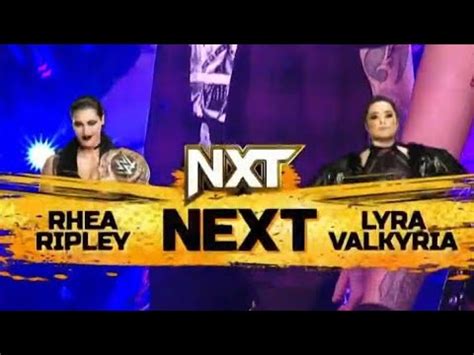 FULL MATCH Rhea Ripley Vs Lyra Valkyria WWE NXT 25 7 23 YouTube