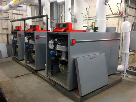 Commercial Boiler Installation With Viessmann Sander Mechanical Service