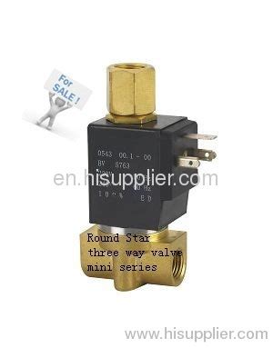 3 way solenoid valve 12v from China manufacturer - Yuyao No.4 ...