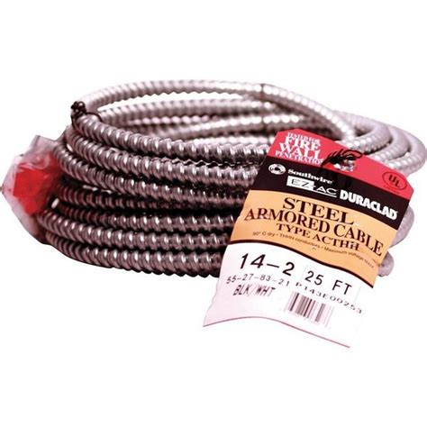 Southwire Cable Armored Steel 142 25ft 55278321 Zoro