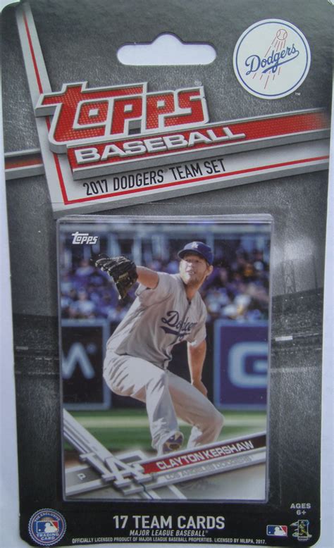 Topps Factory Sealed Los Angeles Dodgers Baseball Card Team Set