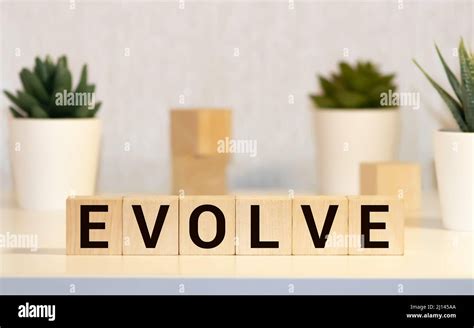 Evolve Word Hi Res Stock Photography And Images Alamy