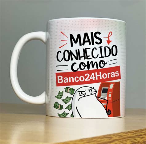 Caneca Dia dos Pais Flork Mais Conhecido Como 24h Promoção