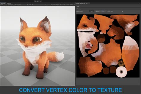 Convert Vertex Color To Texture Modeling Unity Asset Store