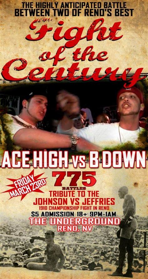 Fight of the Century - 775 Battles | Battle Rap Event | VerseTracker