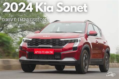 2024 Kia Sonet Facelift Video Review GaadiFy