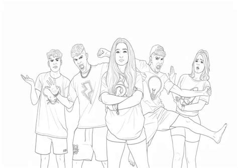 Emilly Vick Em Desenho - Desenhos da Emilly Vick para Imprimir e Colorir
