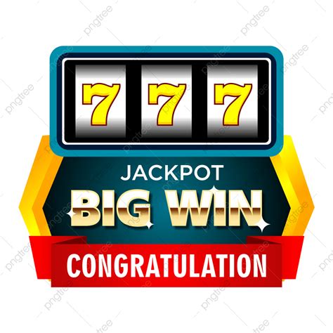 777 Slot White Transparent Jackpot Big Win Slot 777 With