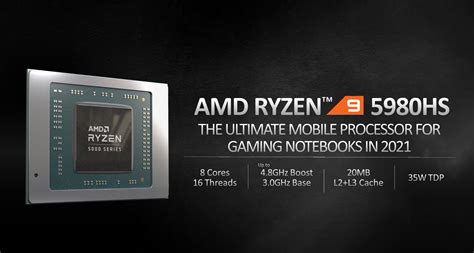 AMD's Ryzen 5000 laptop CPUs arrive with big performance claims | Engadget